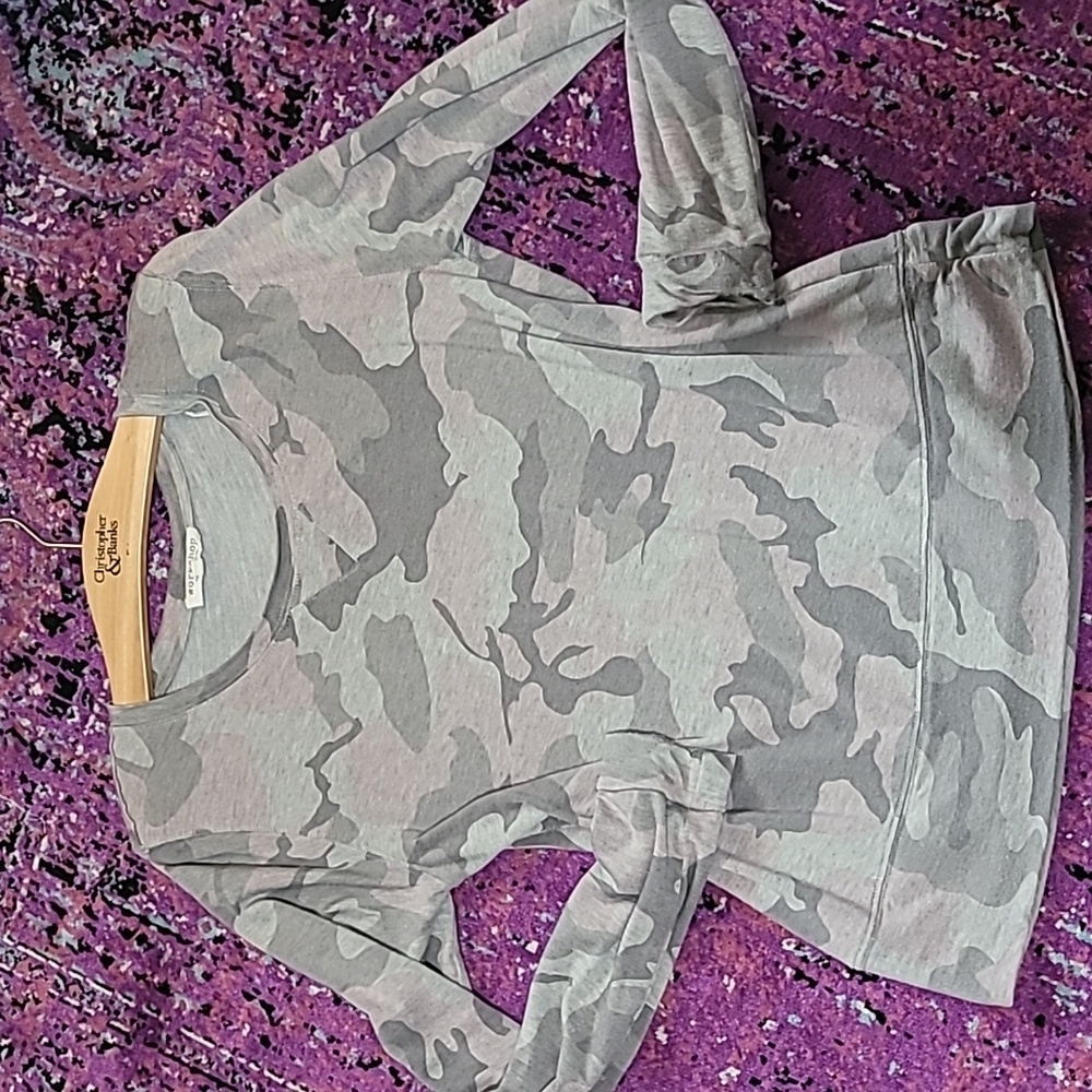 Workshop camo sweatshirt